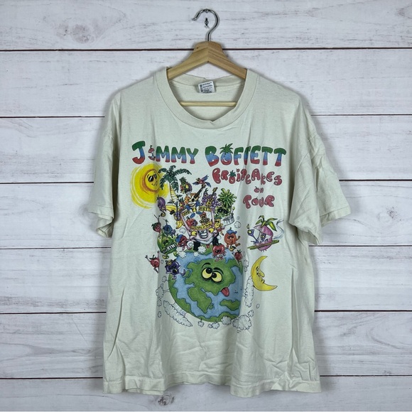 Vintage 1994 Jimmy Buffett Fruitcakes Tour T-Shirt XL